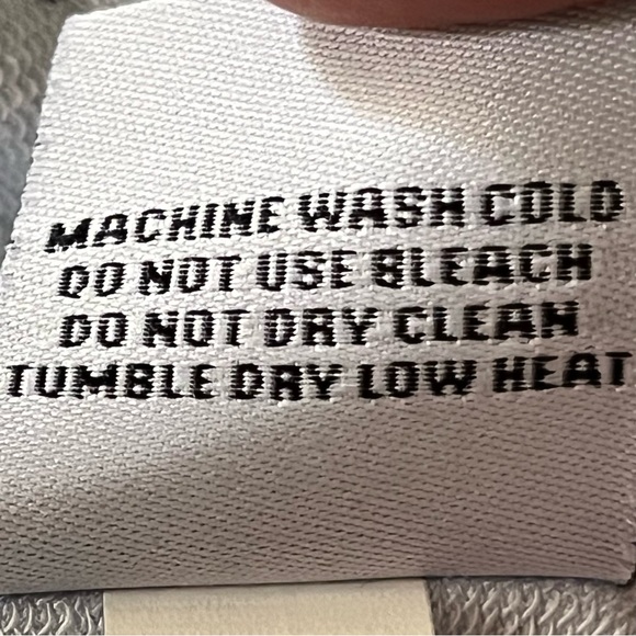 Straight Down Long Sleeve Cotton Hoodie Women Medium Golf Bank Logo Light Blue - Picture 13 of 13